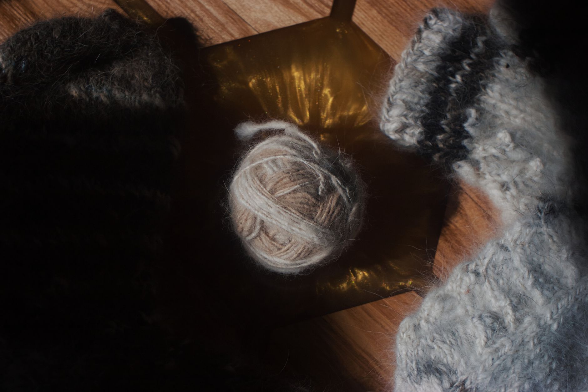 Detail vlákna – Mohér